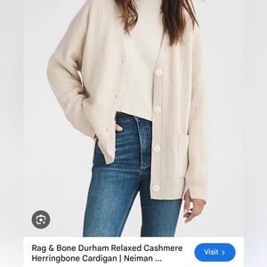 ISO Rag & Bone Durham Cardigan, Size XS, S, or M